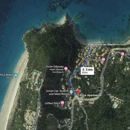 Eolos With Private Parking * Áyios Nikítas